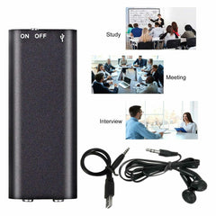 X2 AI Intelligent High-definition Noise Reduction Voice Control Recorder, 4GB, 8GB, 16GB, 32GB