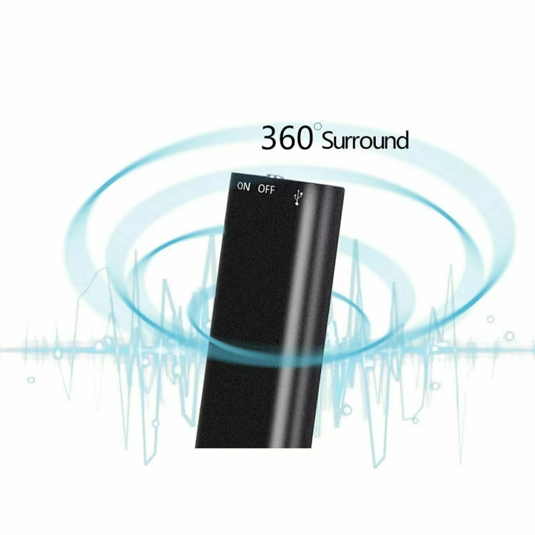 X2 AI Intelligent High-definition Noise Reduction Voice Control Recorder, 4GB, 8GB, 16GB, 32GB