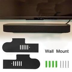 Split Sound Bar Wall-mount Bracket, For Xiaomi Redmi Speaker, For Harman/Kardon ENCHANT, For Sony HT-CT800 / HT-Z9F, For Yamaha YAS-107 / YAS-108 / YAS-109 / YAS-207 / YAS-408, For Xiaodu Soundbar, For JY AUDIO A9K, For Sony HT-MT300 / HT-S200F