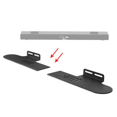 Split Sound Bar Wall-mount Bracket, For Xiaomi Redmi Speaker, For Harman/Kardon ENCHANT, For Sony HT-CT800 / HT-Z9F, For Yamaha YAS-107 / YAS-108 / YAS-109 / YAS-207 / YAS-408, For Xiaodu Soundbar, For JY AUDIO A9K, For Sony HT-MT300 / HT-S200F