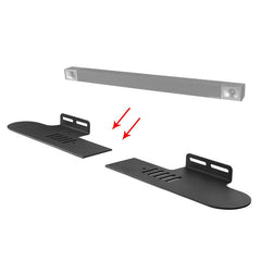 Split Sound Bar Wall-mount Bracket, For Xiaomi Redmi Speaker, For Harman/Kardon ENCHANT, For Sony HT-CT800 / HT-Z9F, For Yamaha YAS-107 / YAS-108 / YAS-109 / YAS-207 / YAS-408, For Xiaodu Soundbar, For JY AUDIO A9K, For Sony HT-MT300 / HT-S200F