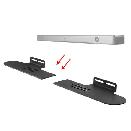 Split Sound Bar Wall-mount Bracket, For Xiaomi Redmi Speaker, For Xiaodu Soundbar, For JY AUDIO A9K, For HiVi K1000, For Coocaa Live-1 / Live-2 / Live-3, For KEF HTF7003, For DALI Katch One, For Ibass 9100K