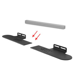 Split Sound Bar Wall-mount Bracket, For Xiaomi Redmi Speaker, For Harman/Kardon ENCHANT, For Sony HT-CT800 / HT-Z9F, For Yamaha YAS-107 / YAS-108 / YAS-109 / YAS-207 / YAS-408, For Xiaodu Soundbar, For JY AUDIO A9K, For Sony HT-MT300 / HT-S200F