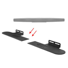 Split Sound Bar Wall-mount Bracket, For Xiaomi Redmi Speaker, For Harman/Kardon ENCHANT, For Sony HT-CT800 / HT-Z9F, For Yamaha YAS-107 / YAS-108 / YAS-109 / YAS-207 / YAS-408, For Xiaodu Soundbar, For JY AUDIO A9K, For Sony HT-MT300 / HT-S200F