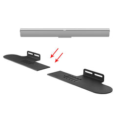 Geteilte Soundbar-Wandhalterung, für Xiaomi Redmi-Lautsprecher, für Harman/Kardon ENCHANT, für Sony HT-CT800 / HT-Z9F, für Yamaha YAS-107 / YAS-108 / YAS-109 / YAS-207 / YAS-408, für Xiaodu Soundbar, für JY AUDIO A9K, für Sony HT-MT300 / HT-S200F