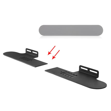 Split Sound Bar Wall-mount Bracket, For Xiaomi Redmi Speaker, For Xiaodu Soundbar, For JY AUDIO A9K, For HiVi K1000, For Coocaa Live-1 / Live-2 / Live-3, For KEF HTF7003, For DALI Katch One, For Ibass 9100K