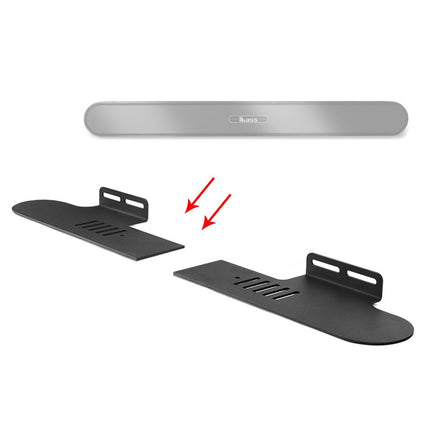 Split Sound Bar Wall-mount Bracket, For Xiaomi Redmi Speaker, For Xiaodu Soundbar, For JY AUDIO A9K, For HiVi K1000, For Coocaa Live-1 / Live-2 / Live-3, For KEF HTF7003, For DALI Katch One, For Ibass 9100K