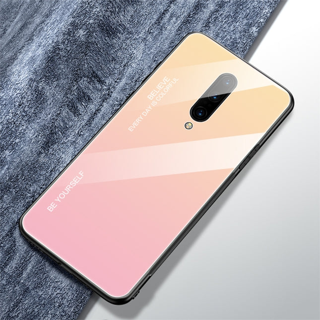Gradient Color Glass Case, For OnePlus 7 Pro, For Huawei P20, For OPPO F11 Pro