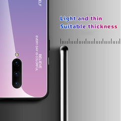 Gradient Color Glass Case, For OnePlus 7 Pro, For Huawei P20, For OPPO F11 Pro, For OPPO Find X