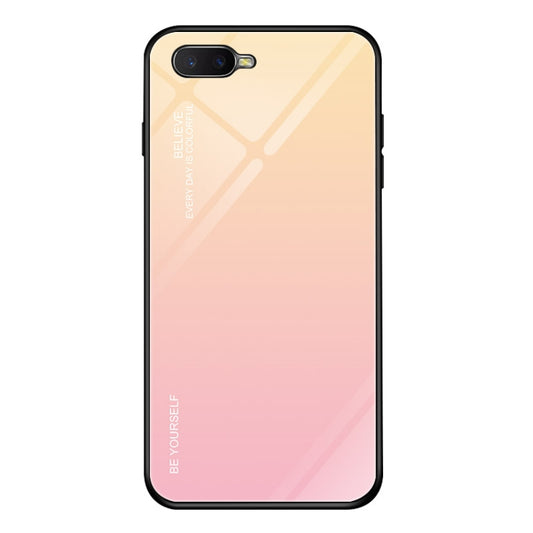 Estuche de vidrio con degradado de color para OPPO K1/R15X, OPPO R17, OPPO Reno y Galaxy S8