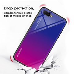 Estuche de vidrio con degradado de color para OPPO K1/R15X, OPPO R17, OPPO Reno y Galaxy S8