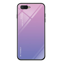 Estuche de vidrio con degradado de color para OPPO K1/R15X, OPPO R17, OPPO Reno y Galaxy S8