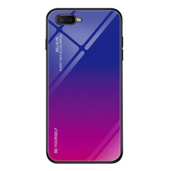 Estuche de vidrio con degradado de color para OPPO K1/R15X, OPPO R17, OPPO Reno y Galaxy S8