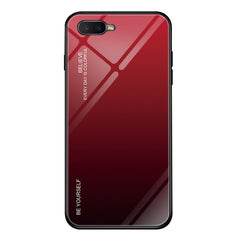 Estuche de vidrio con degradado de color para OPPO K1/R15X, OPPO R17, OPPO Reno y Galaxy S8