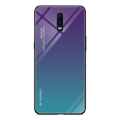 Estuche de vidrio con degradado de color para OPPO K1/R15X, OPPO R17, OPPO Reno y Galaxy S8