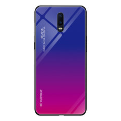 Estuche de vidrio con degradado de color para OPPO K1/R15X, OPPO R17, OPPO Reno y Galaxy S8