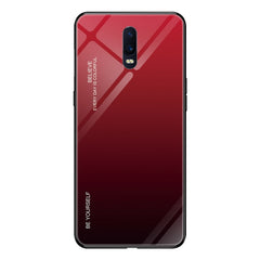 Estuche de vidrio con degradado de color para OPPO K1/R15X, OPPO R17, OPPO Reno y Galaxy S8