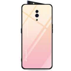 Estuche de vidrio con degradado de color para OPPO K1/R15X, OPPO R17, OPPO Reno y Galaxy S8