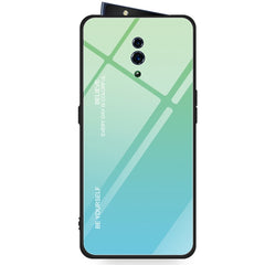 Estuche de vidrio con degradado de color para OPPO K1/R15X, OPPO R17, OPPO Reno y Galaxy S8