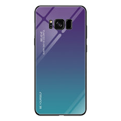 Estuche de vidrio con degradado de color para OPPO K1/R15X, OPPO R17, OPPO Reno y Galaxy S8