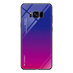 Estuche de vidrio con degradado de color para OPPO K1/R15X, OPPO R17, OPPO Reno y Galaxy S8