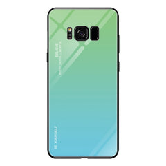 Estuche de vidrio con degradado de color para OPPO K1/R15X, OPPO R17, OPPO Reno y Galaxy S8