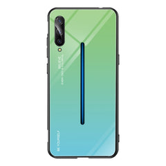 Gradient Color Glass Case, For Vivo IQOO, For VIVO V15 Pro, For VIVO X27, For Xiaomi Mi CC9