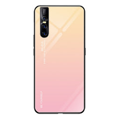 Gradient Color Glass Case, For Vivo IQOO, For VIVO V15 Pro, For VIVO X27, For Xiaomi Mi CC9