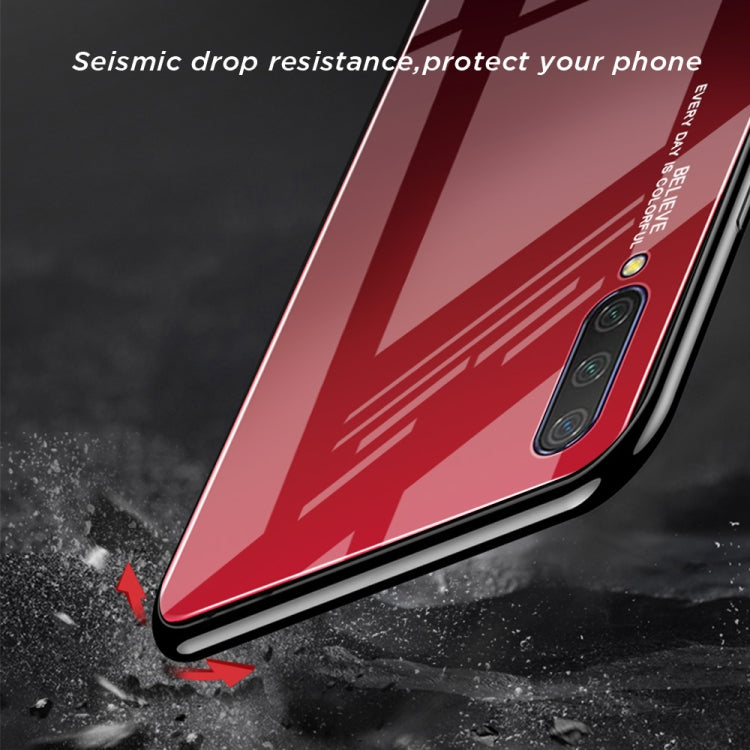 Farbverlauf-Glasgehäuse, für Xiaomi Mi Mix, für Huawei Y7 (2019), für Huawei Honor 7C, für Huawei Enjoy 9s