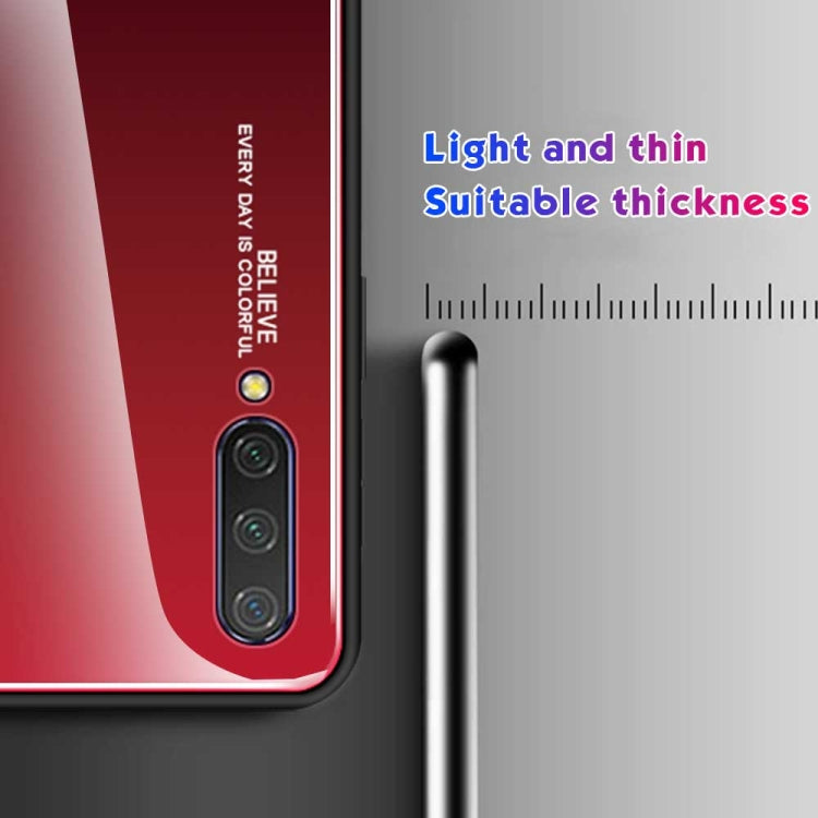Farbverlauf-Glasgehäuse, für Xiaomi Mi Mix, für Huawei Y7 (2019), für Huawei Honor 7C, für Huawei Enjoy 9s