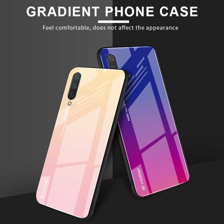 Farbverlauf-Glasgehäuse, für Xiaomi Mi Mix, für Huawei Y7 (2019), für Huawei Honor 7C, für Huawei Enjoy 9s