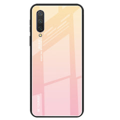 Gradient Color Glass Case, For Vivo IQOO, For VIVO V15 Pro, For VIVO X27, For Xiaomi Mi CC9