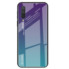 Gradient Color Glass Case, For Vivo IQOO, For VIVO V15 Pro, For VIVO X27, For Xiaomi Mi CC9