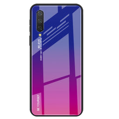 Gradient Color Glass Case, For Vivo IQOO, For VIVO V15 Pro, For VIVO X27, For Xiaomi Mi CC9