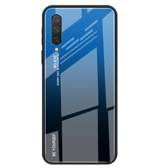 Gradient Color Glass Case, For Vivo IQOO, For VIVO V15 Pro, For VIVO X27, For Xiaomi Mi CC9