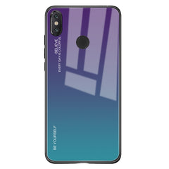 Gradient Color Glass Case, For Xiaomi Mi Mix, For Huawei Y7 (2019), For Huawei Honor 7C, For Huawei Enjoy 9s