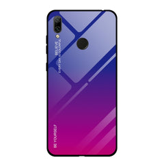 Gradient Color Glass Case, For Xiaomi Mi Mix, For Huawei Y7 (2019), For Huawei Honor 7C, For Huawei Enjoy 9s