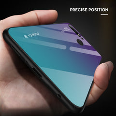 Gradient Color Glass Case, For Huawei Honor 7C, For Huawei Enjoy 9s, For Xiaomi Redmi K20