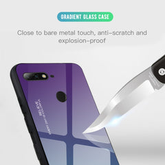 Gradient Color Glass Case, For Huawei Honor 7C, For Huawei Enjoy 9s, For Xiaomi Redmi K20