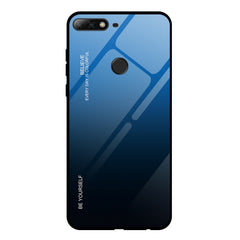 Gradient Color Glass Case, For Huawei Honor 7C, For Huawei Enjoy 9s, For Xiaomi Redmi K20