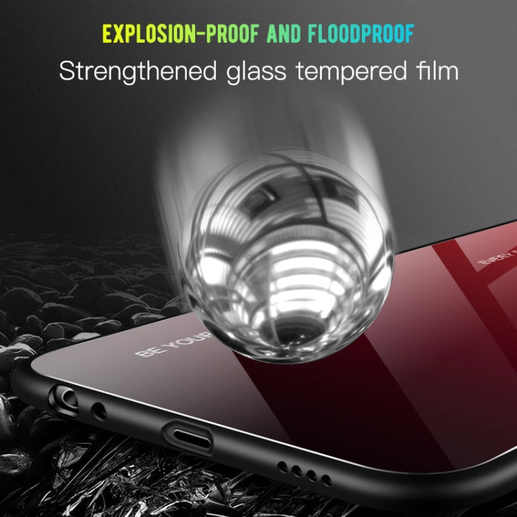 Gradient Color Glass Case