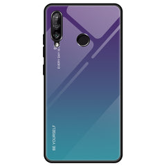 Gradient Color Glass Case, For Huawei Honor 7C, For Huawei Enjoy 9s, For Xiaomi Redmi K20