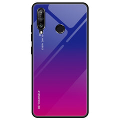 Gradient Color Glass Case, For Huawei Honor 7C, For Huawei Enjoy 9s, For Xiaomi Redmi K20