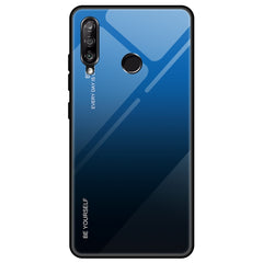 Gradient Color Glass Case, For Huawei Honor 7C, For Huawei Enjoy 9s, For Xiaomi Redmi K20