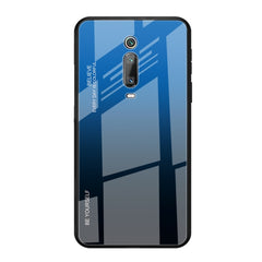 Estuche de vidrio con degradado de color, para Xiaomi Redmi K20, para Xiaomi Redmi Note 5 Pro, para Xiaomi Redmi Note 7, para Huawei Mate 20