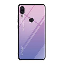 Estuche de vidrio con degradado de color, para Xiaomi Redmi K20, para Xiaomi Redmi Note 5 Pro, para Xiaomi Redmi Note 7, para Huawei Mate 20