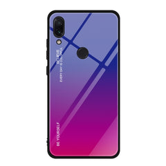 Estuche de vidrio con degradado de color, para Xiaomi Redmi K20, para Xiaomi Redmi Note 5 Pro, para Xiaomi Redmi Note 7, para Huawei Mate 20