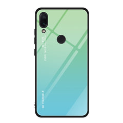 Estuche de vidrio con degradado de color, para Xiaomi Redmi K20, para Xiaomi Redmi Note 5 Pro, para Xiaomi Redmi Note 7, para Huawei Mate 20