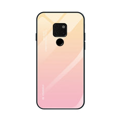 Estuche de vidrio con degradado de color, para Xiaomi Redmi K20, para Xiaomi Redmi Note 5 Pro, para Xiaomi Redmi Note 7, para Huawei Mate 20