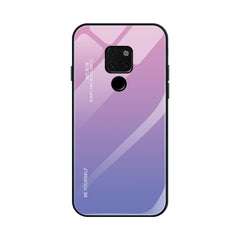 Estuche de vidrio con degradado de color, para Xiaomi Redmi K20, para Xiaomi Redmi Note 5 Pro, para Xiaomi Redmi Note 7, para Huawei Mate 20